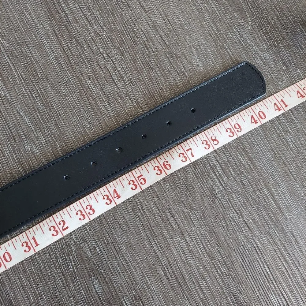 Smitty Official's Apparel Black Leather Belt Size 36